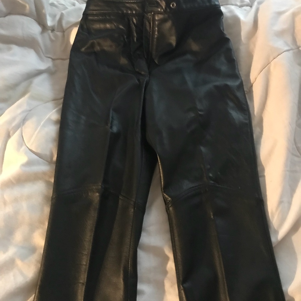 Black Leather pants